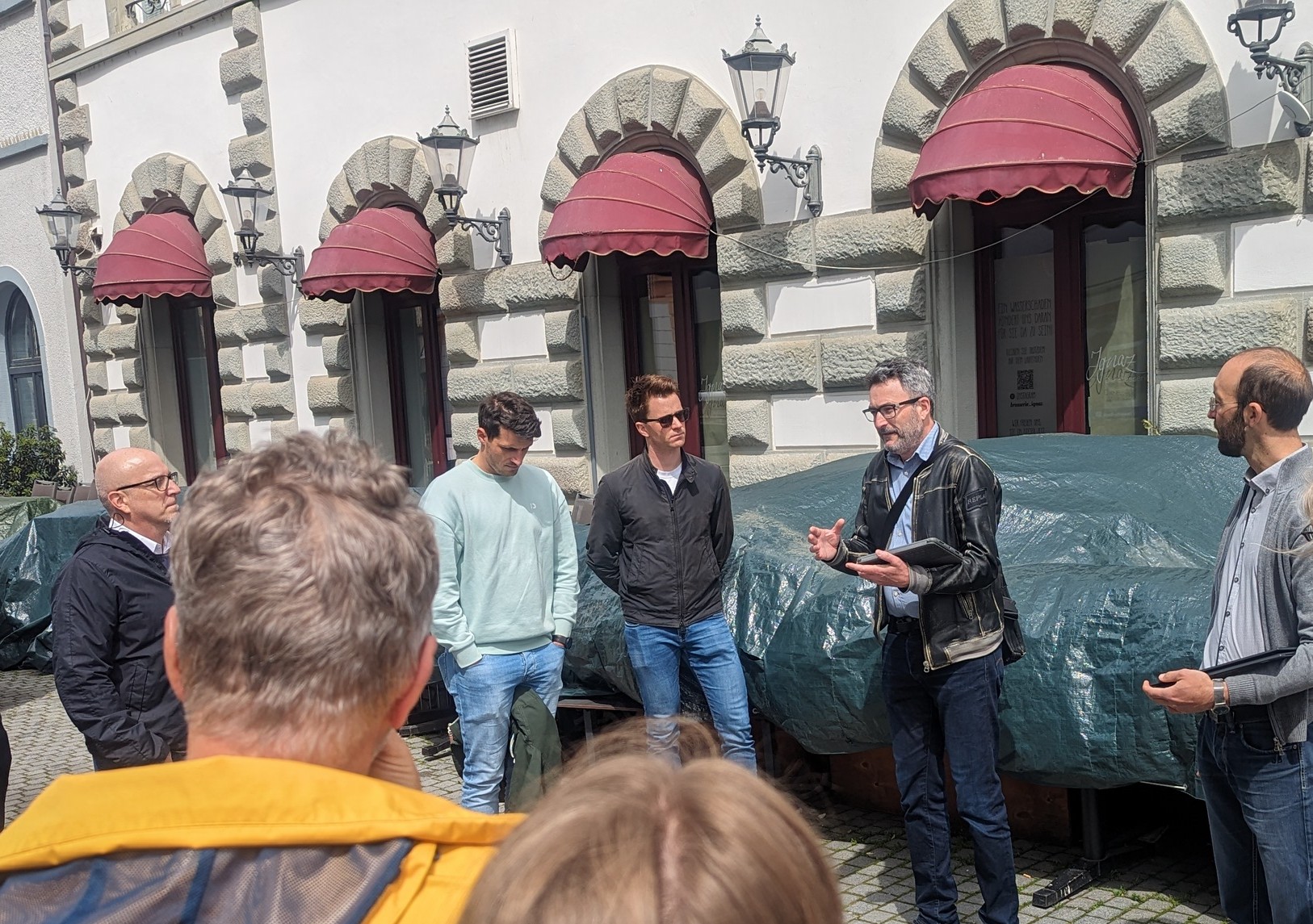 Datenspaziergang in Konstanz mit Reinhard Otter vom Team Mobilitätsdaten & Innovationen der NVBW.